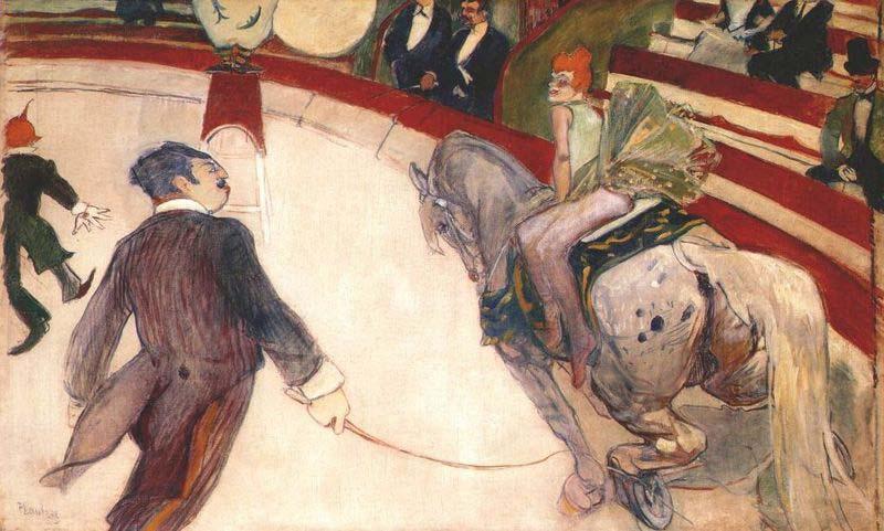 Henri de toulouse-lautrec At the Circus Fernando